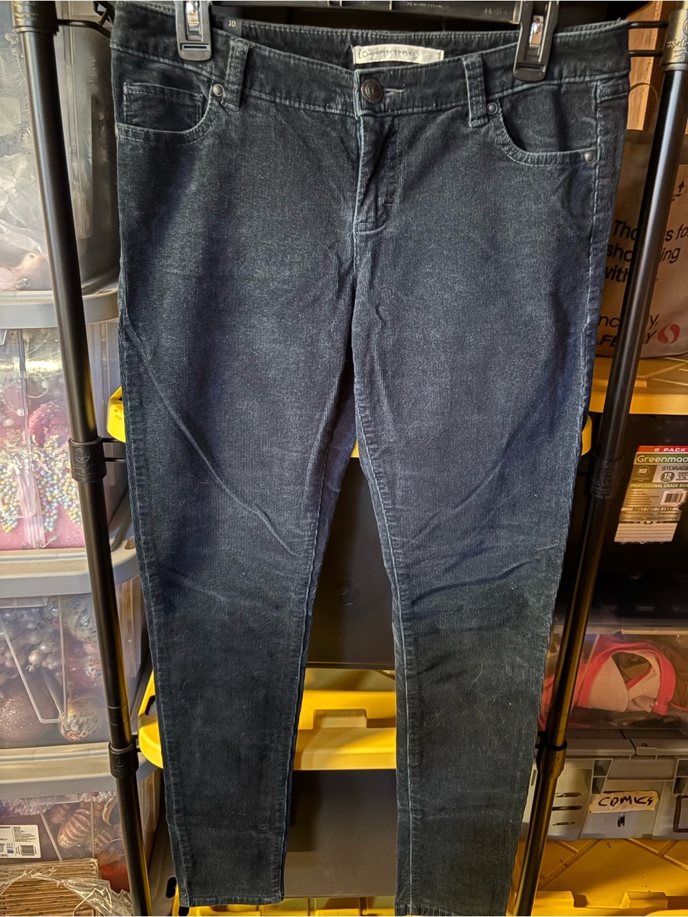 LC Lauren Conrad Slim Blue Corduroy Jeans